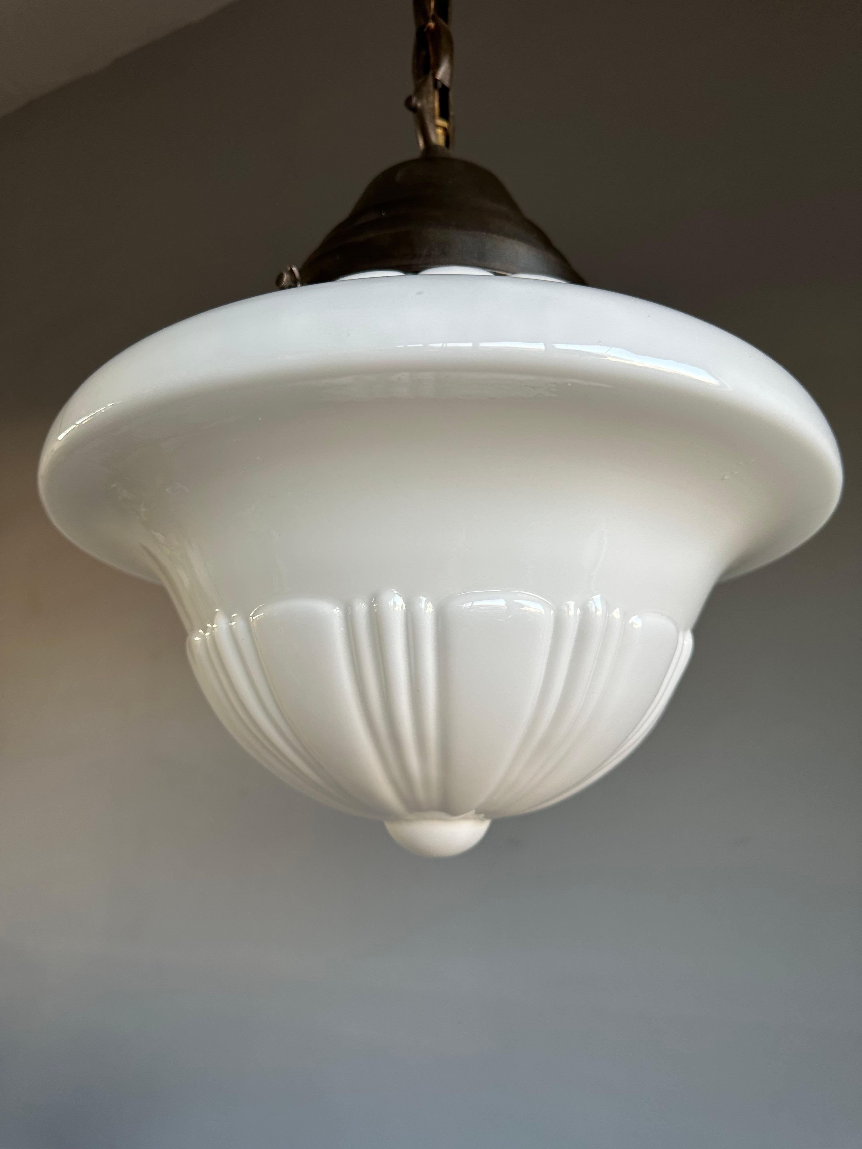 large art deco pendant light