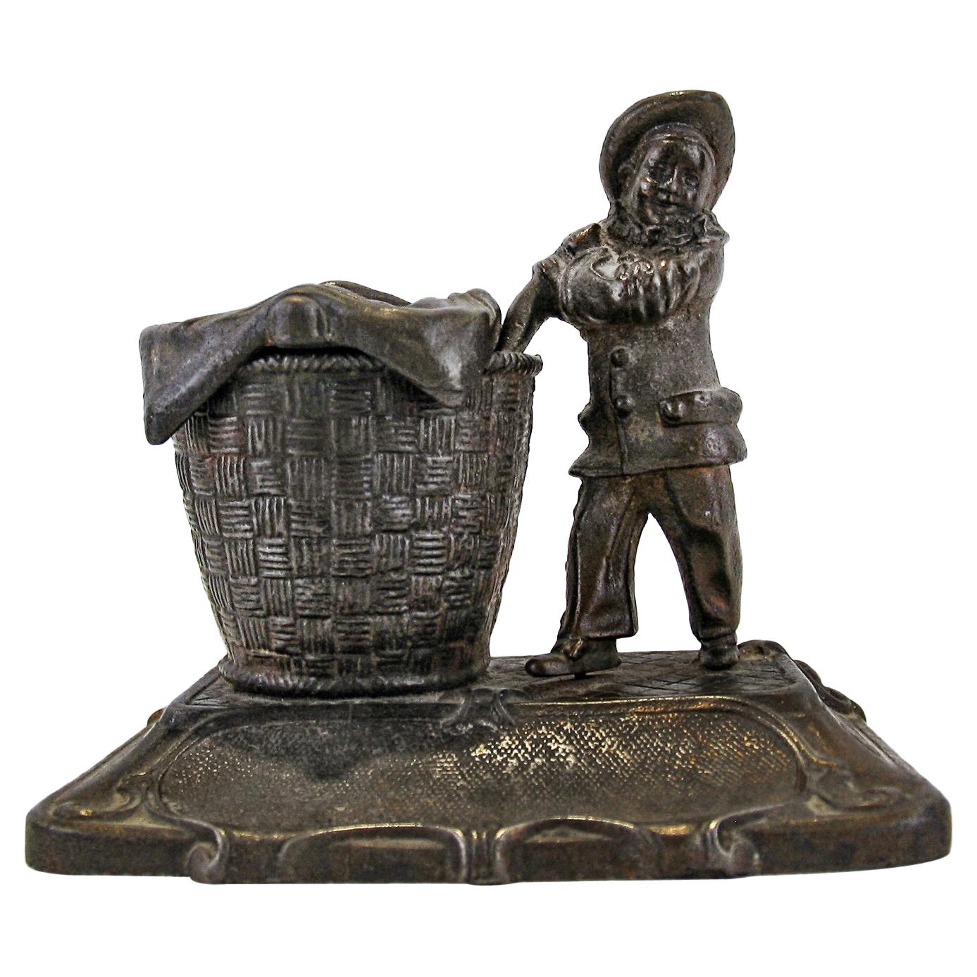Early 1900 Russian Inkwell For Sale