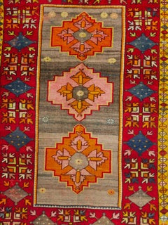 Early 1900s Anatolian Konya Rug