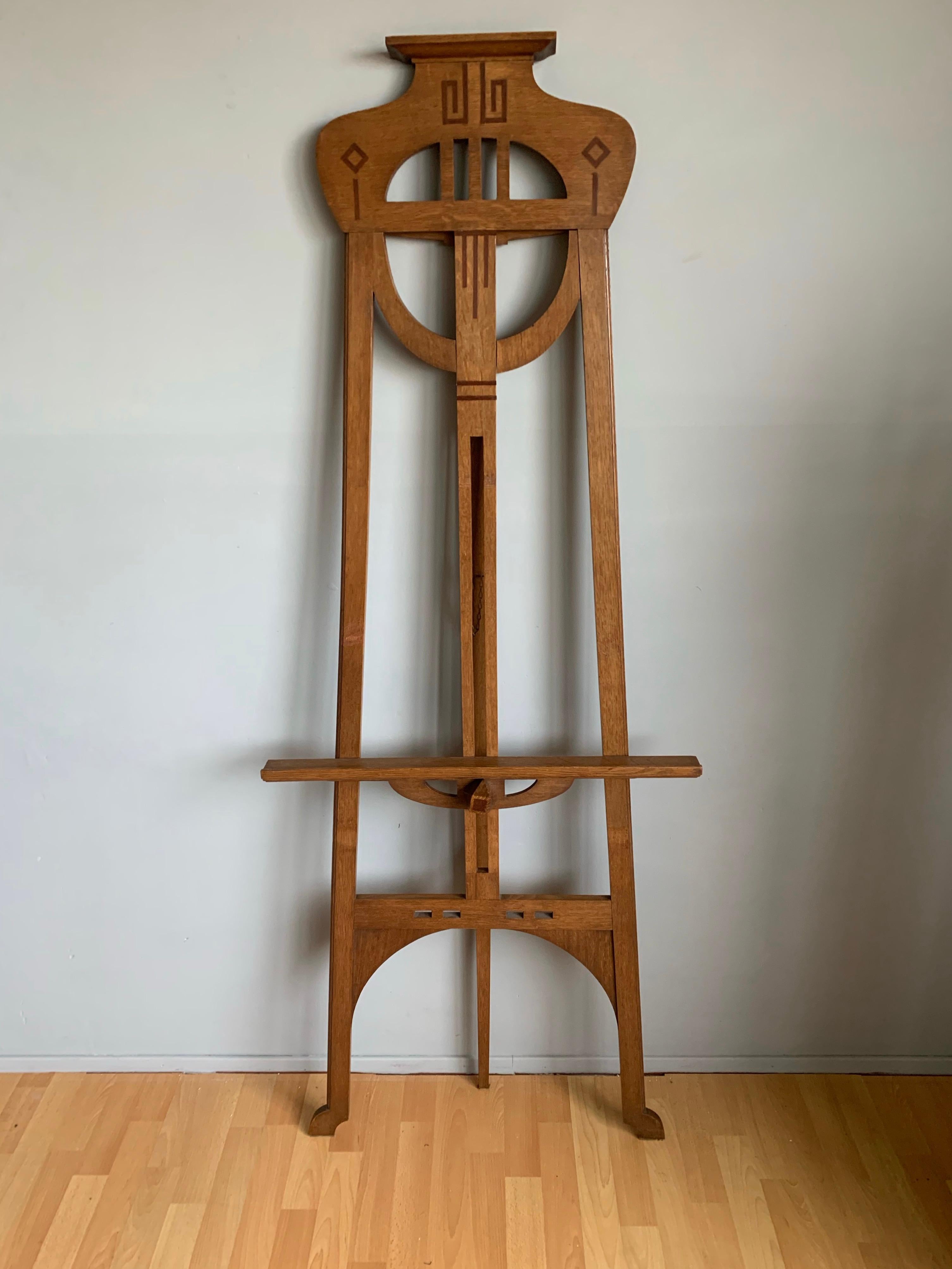 vintage display floor easel