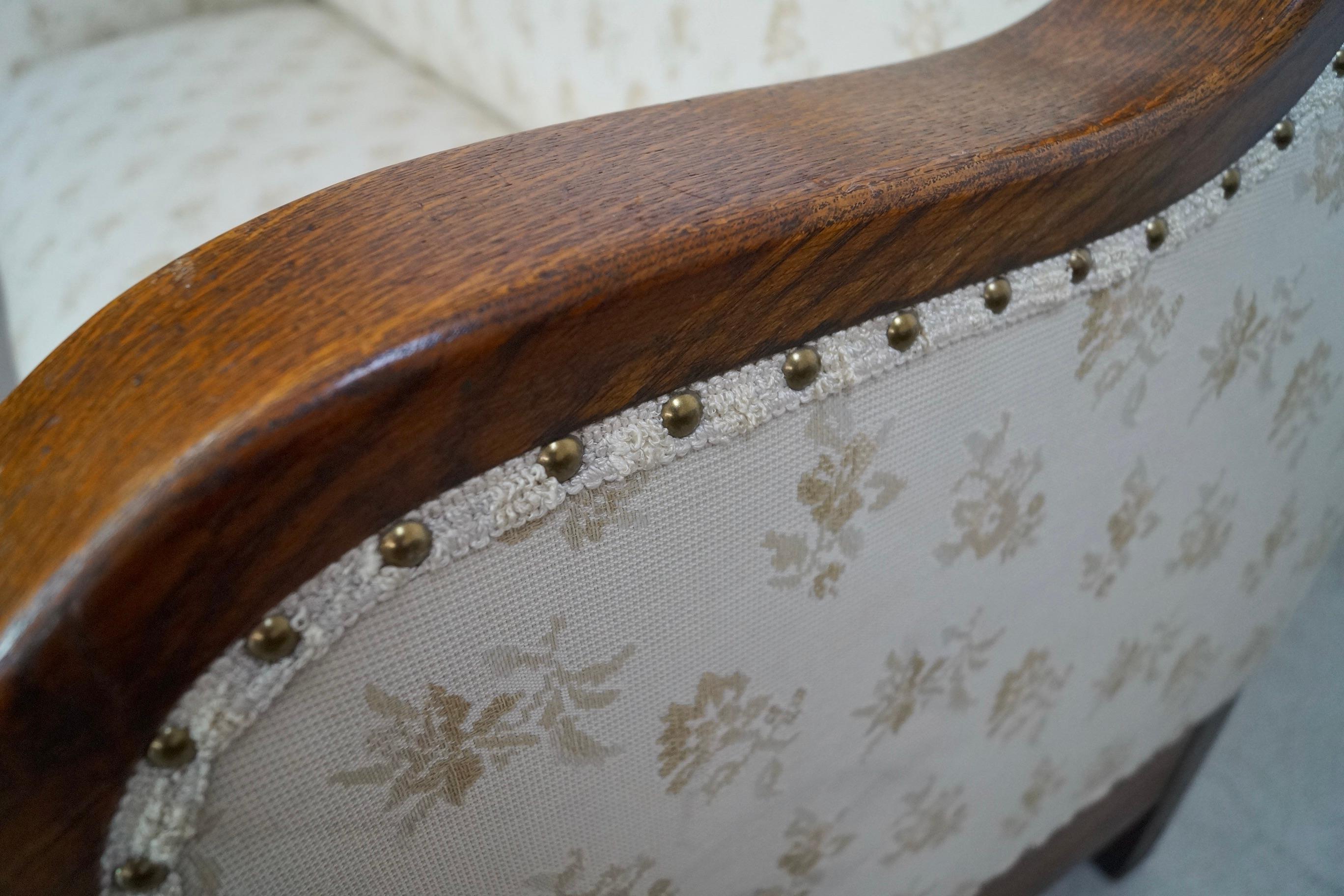 Early 1900's Arts & Crafts Mission Sofa  For Sale 8