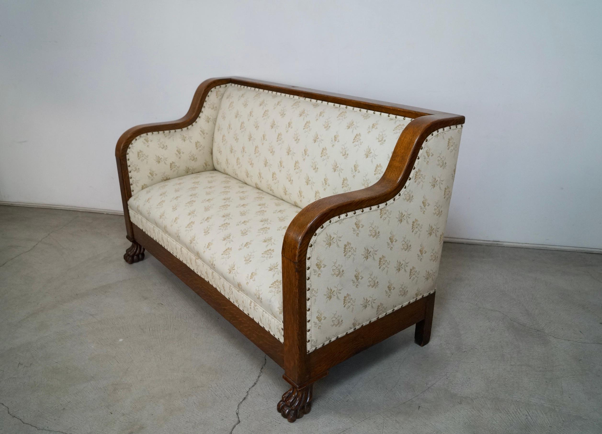 antique couches early 1900's