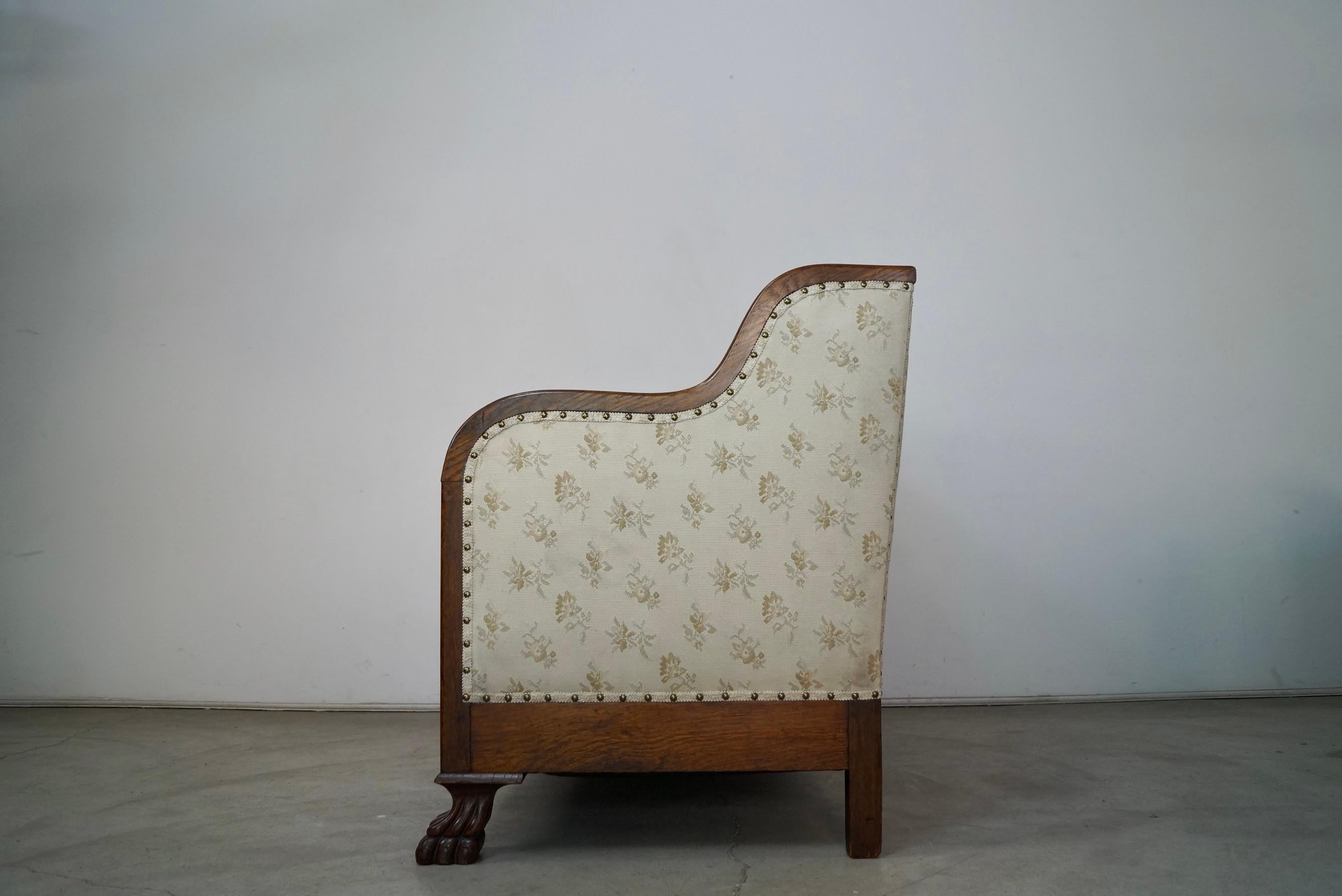 American Early 1900's Arts & Crafts Mission Sofa  For Sale