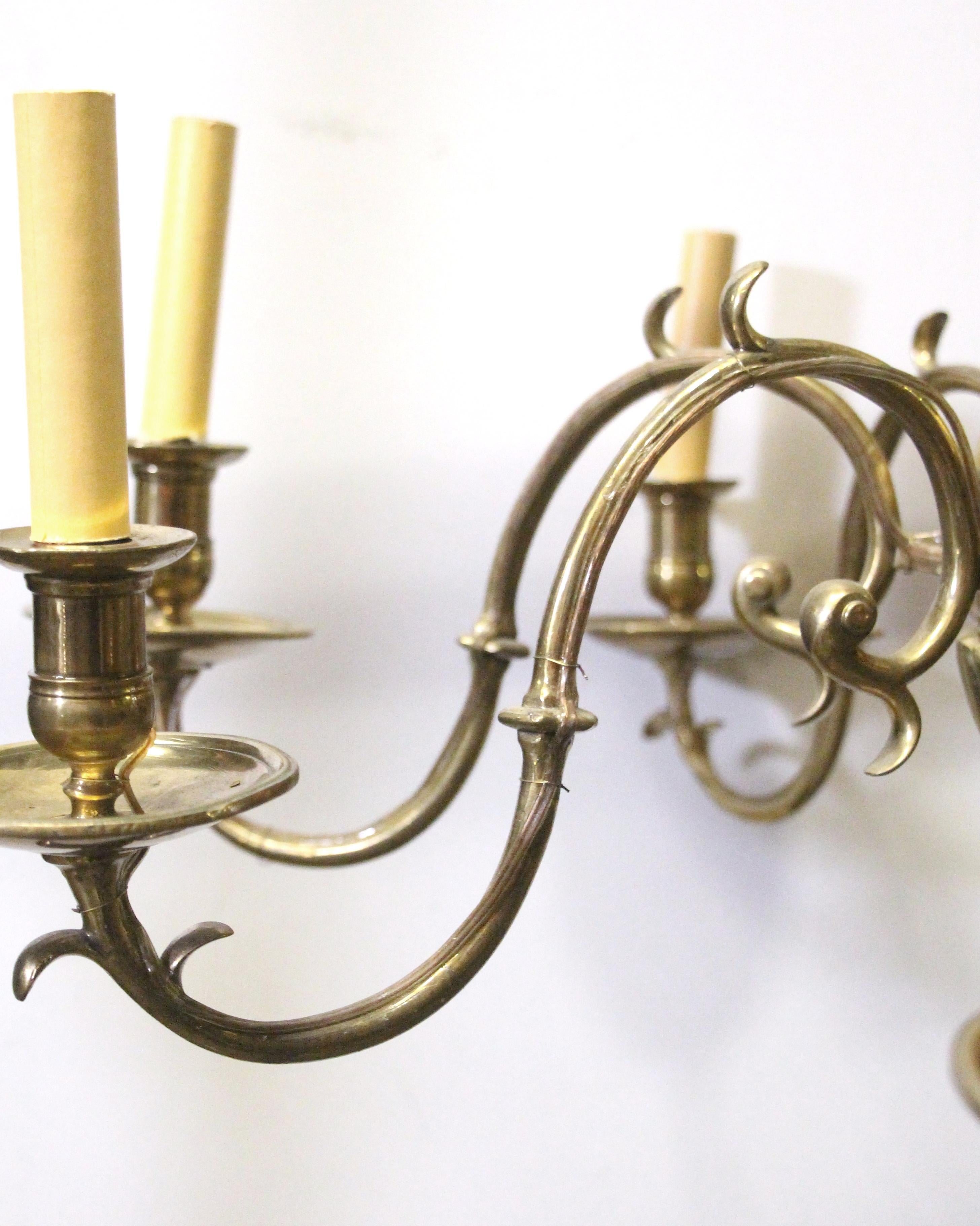 Early 1900s Brass 8-Arm Chandelier from NYC Stock Exchange w/ Eagle Finial 6