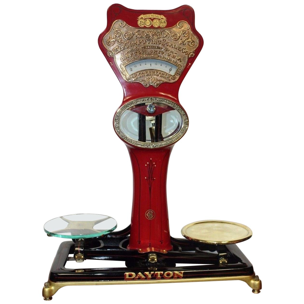 Early 1900s Dayton Style 120 Computing Scale Co.  For Sale