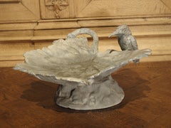 Early 1900’s English Lead Birdbath