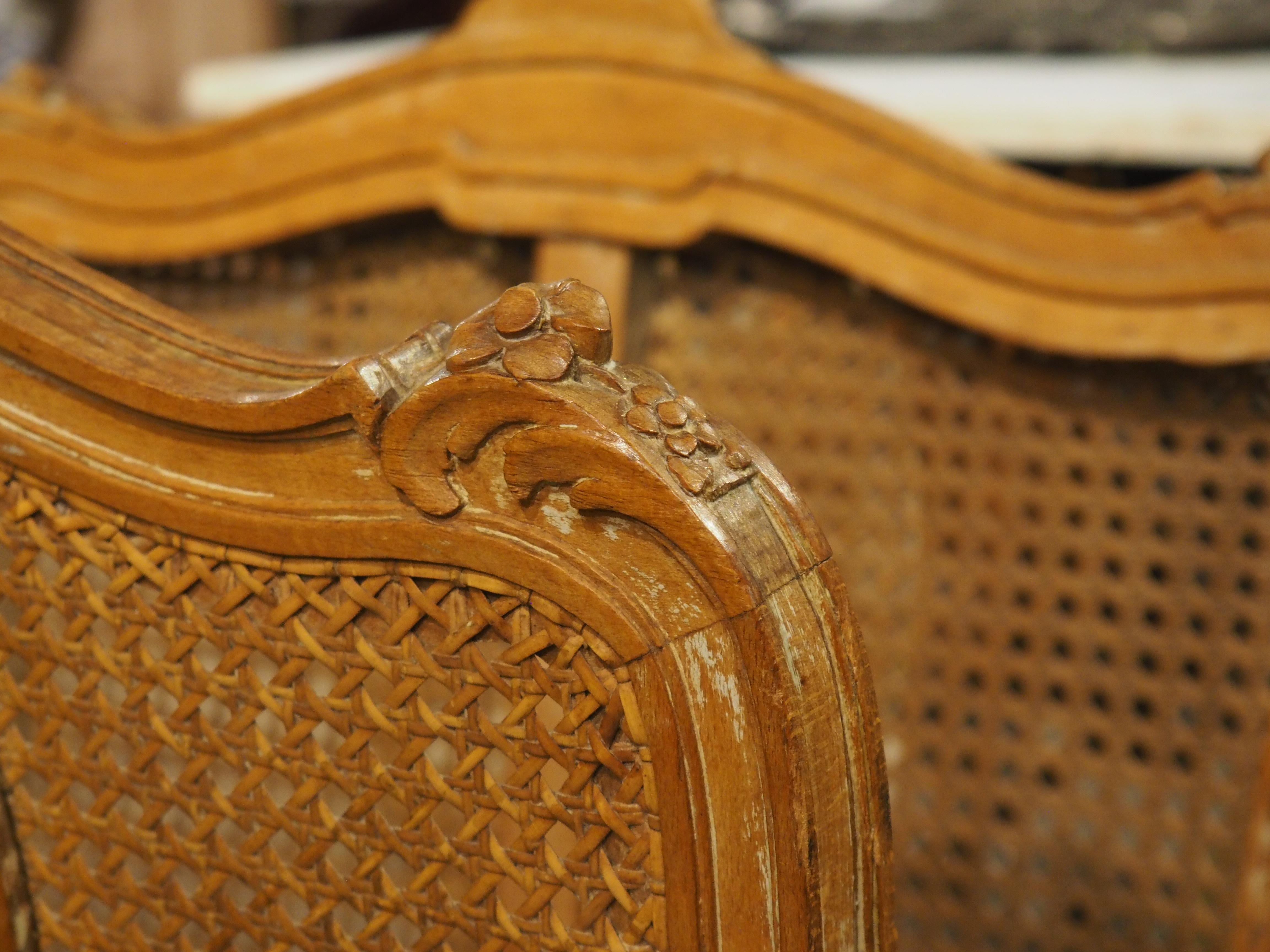 Porte-feuille de partitions à cannes de style Louis XVI du début des années 1900 en vente 5