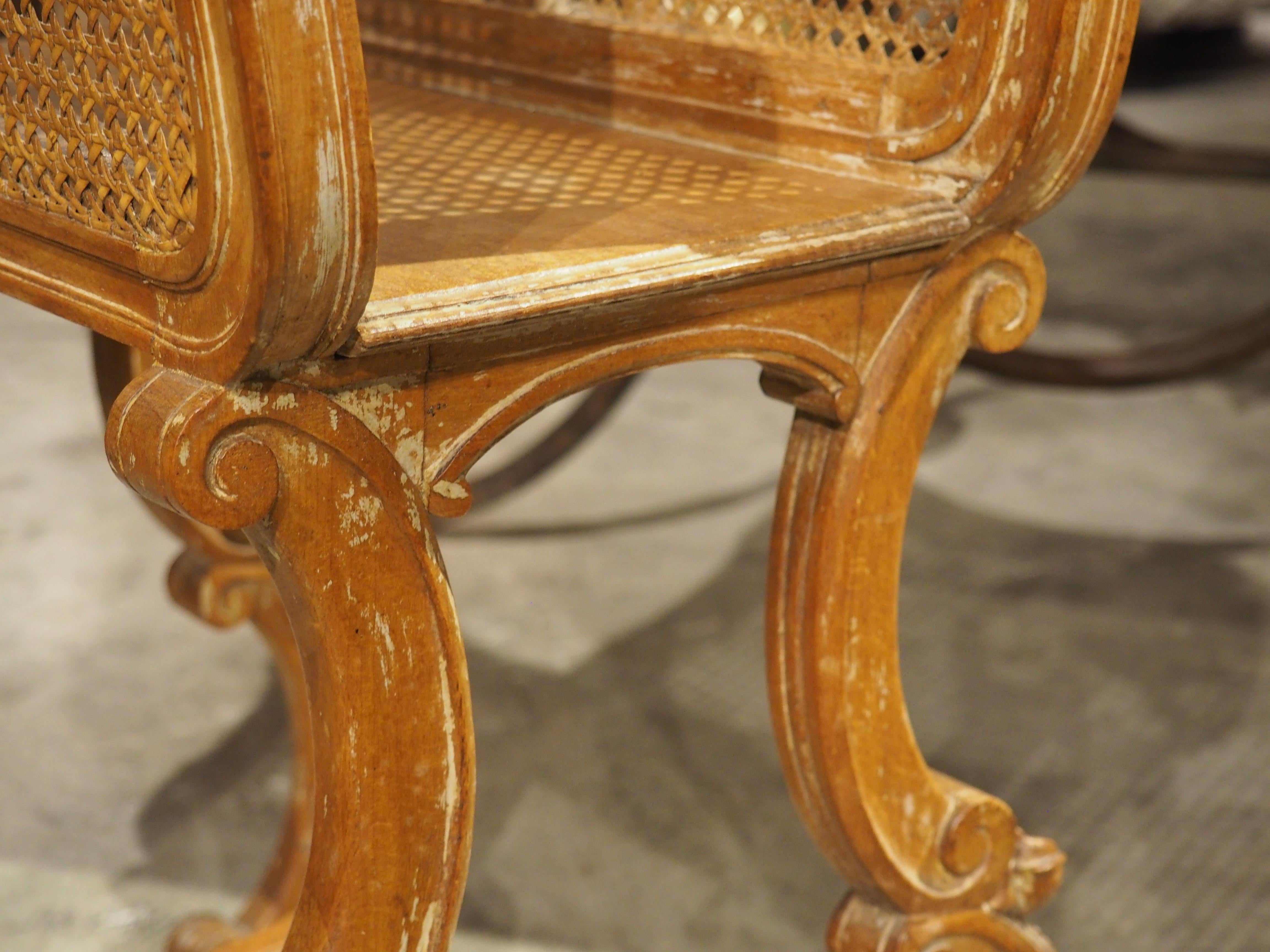 Porte-feuille de partitions à cannes de style Louis XVI du début des années 1900 en vente 7
