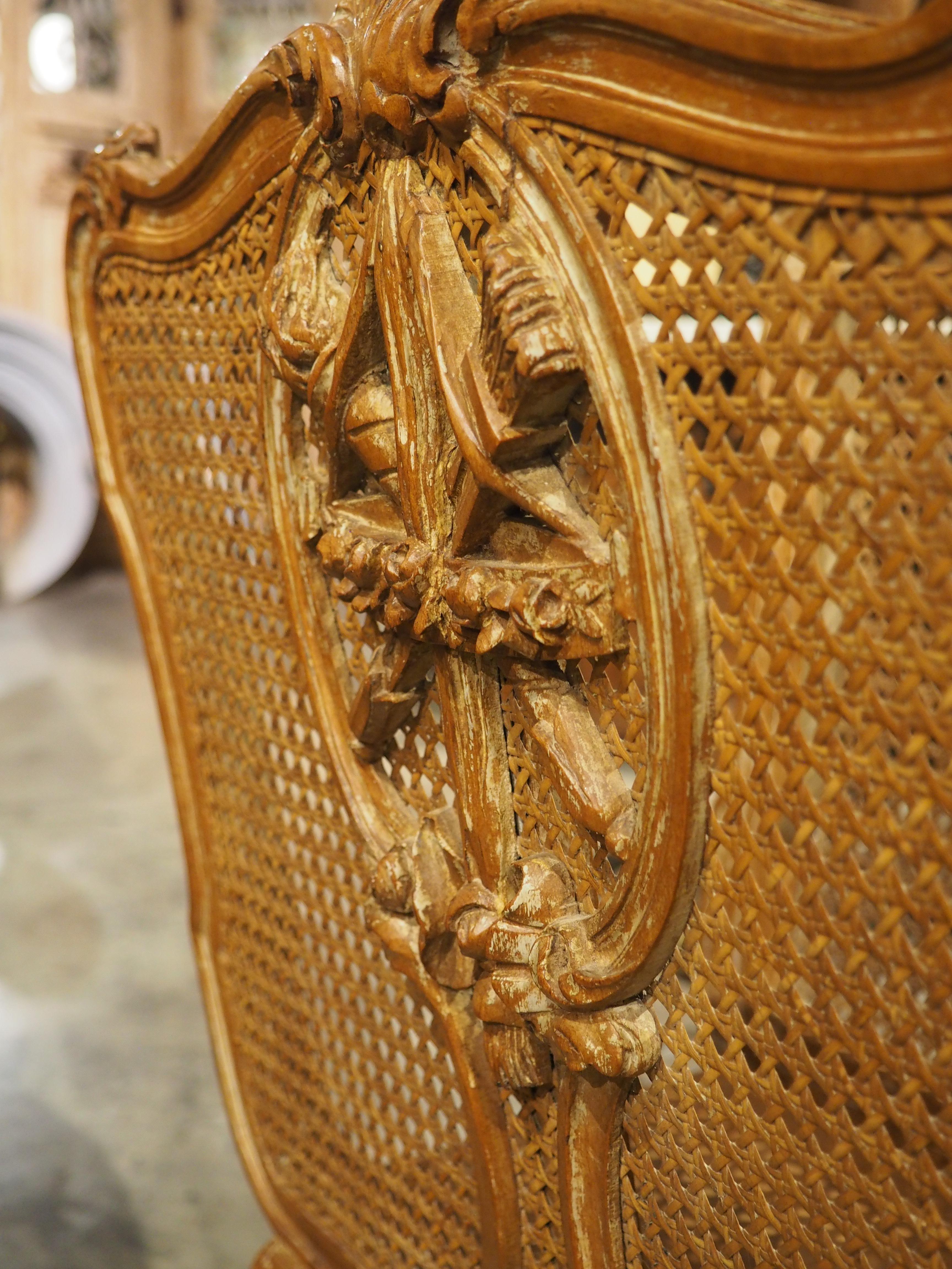 Porte-feuille de partitions à cannes de style Louis XVI du début des années 1900 en vente 10