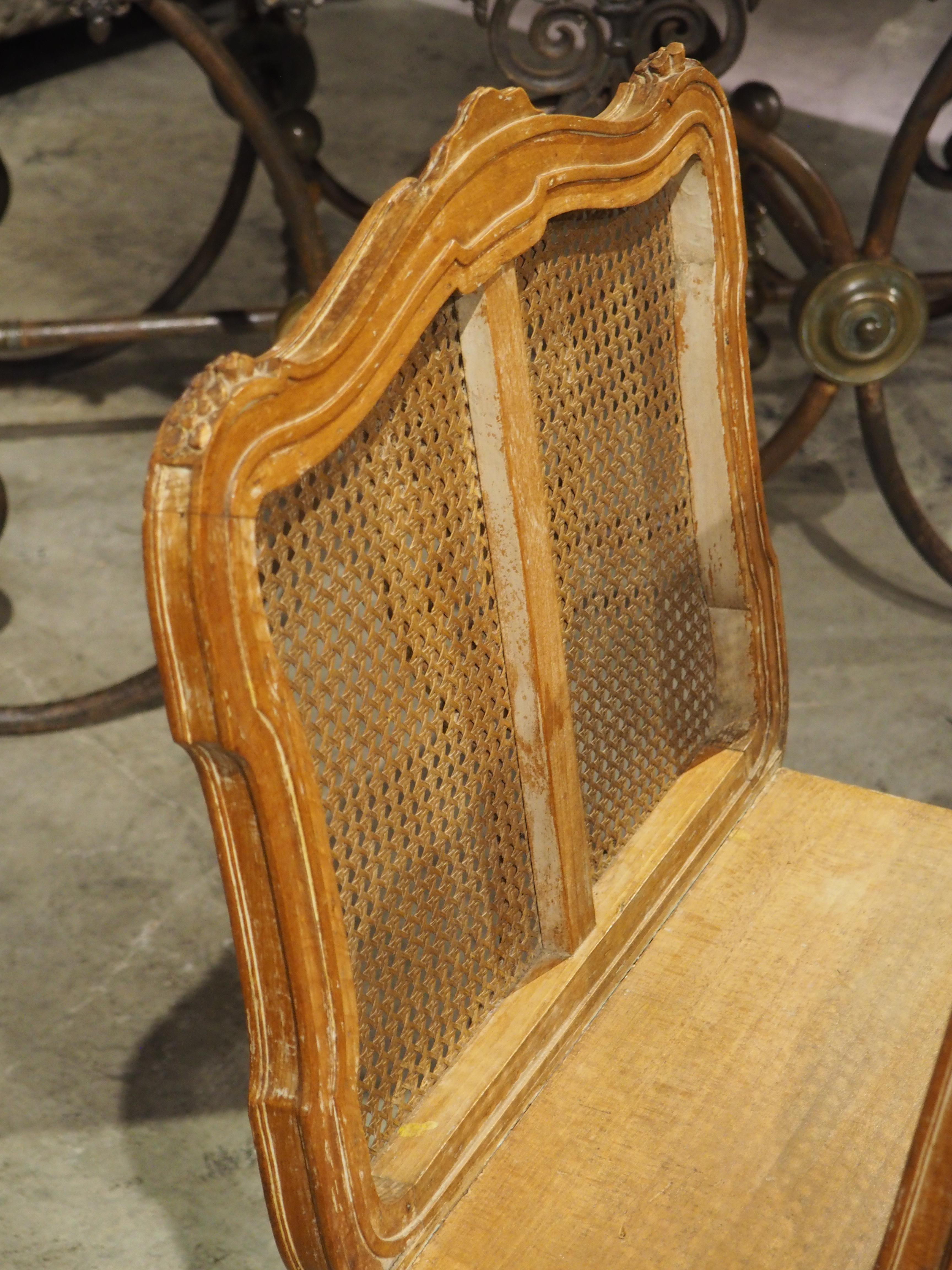 20ième siècle Porte-feuille de partitions à cannes de style Louis XVI du début des années 1900 en vente