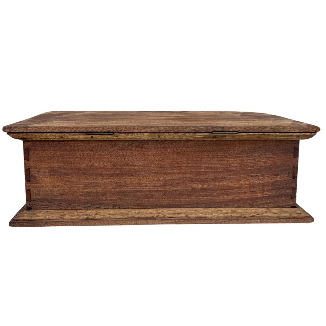 Early 1900s French Oak Box For Sale 5