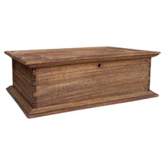 Antique Early 1900s French Oak Box