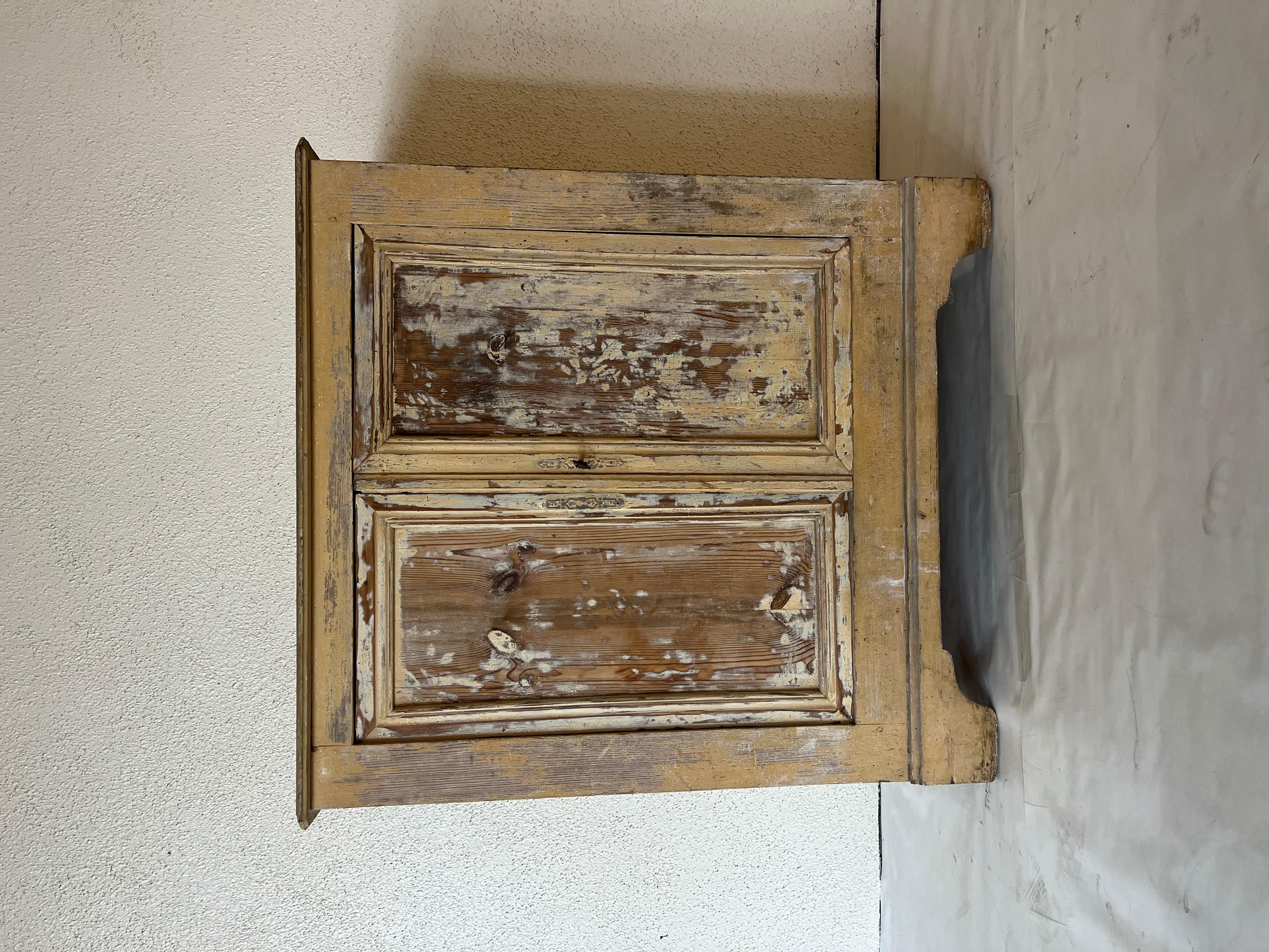 Early 20th Century Early 1900's French Painted Cabinet