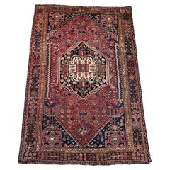 Early 1900's Heibatlu / Qashqai, Nomadic Persian Rug - PRG Exclusive 