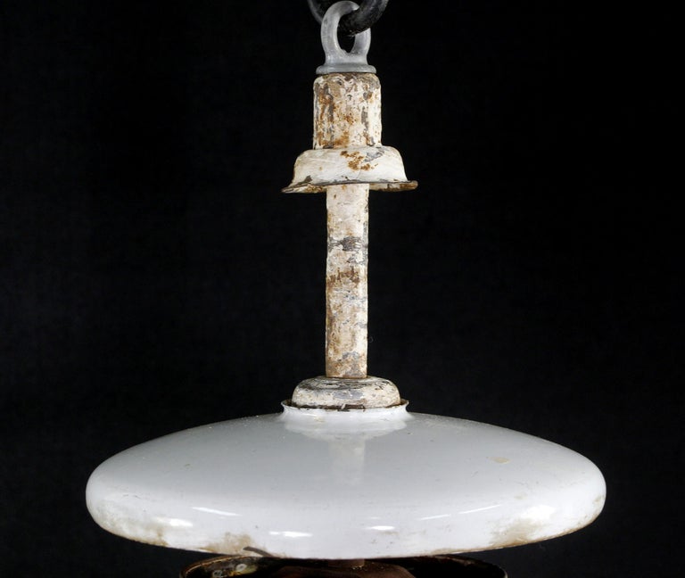 Early 1900s Humphrey Inverted ARC Pendant Light by General Gas Light Co