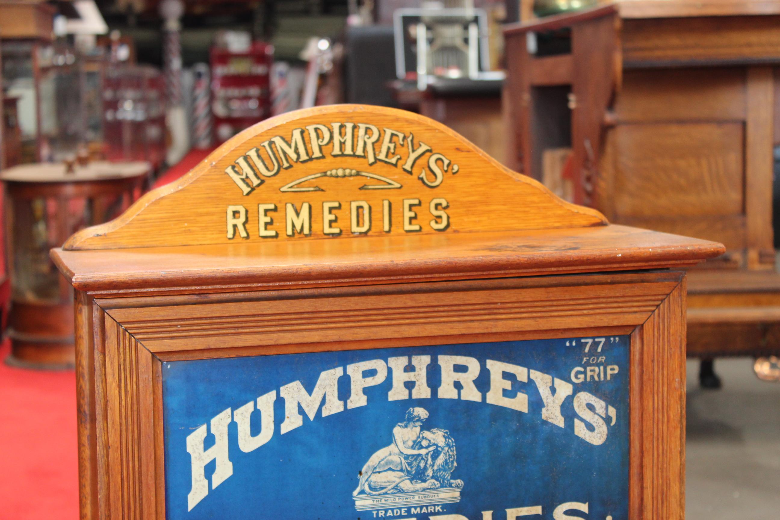 humphreys remedies cabinet