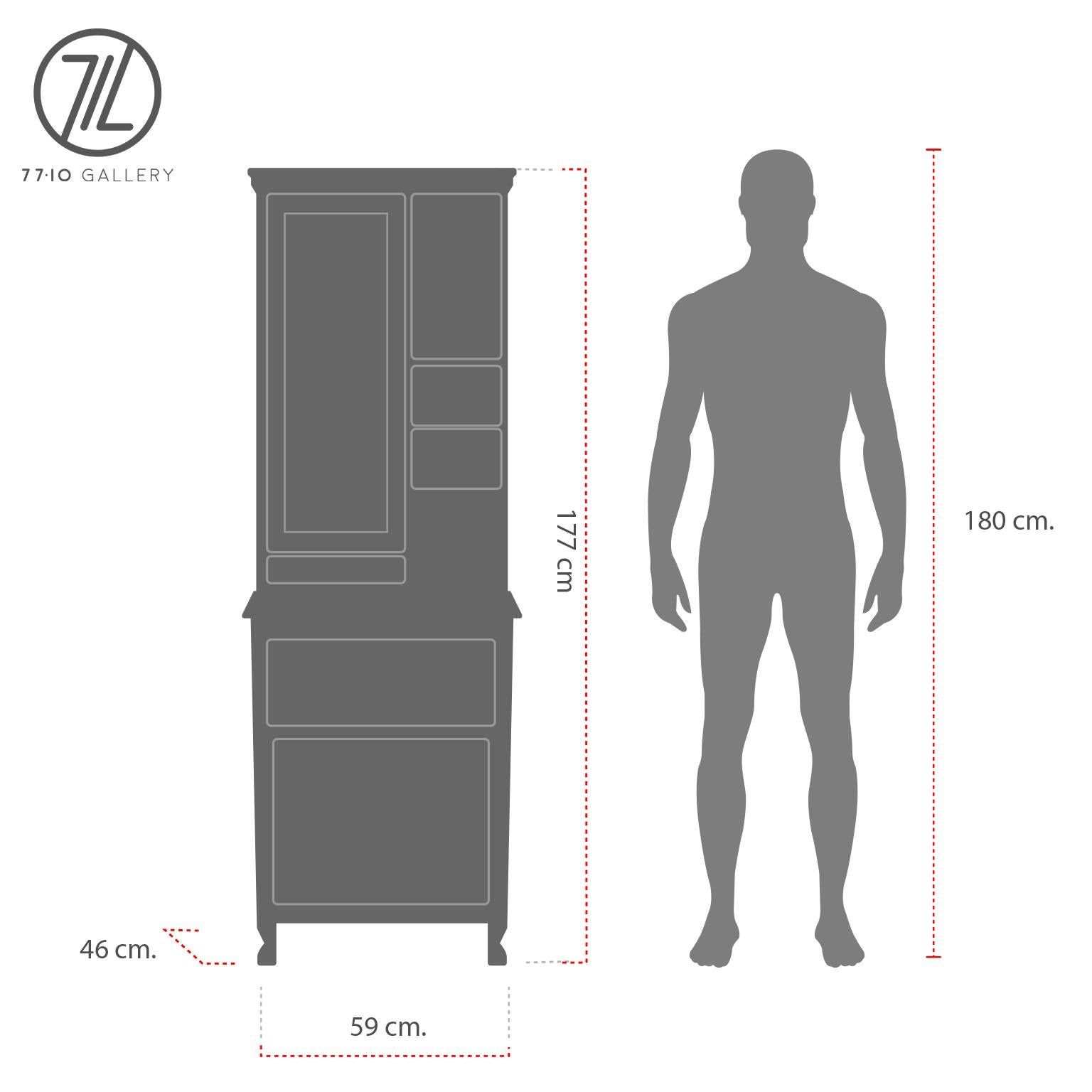 Début du 20ème siècle Début des années 1900  Armoire de cuisine en vente