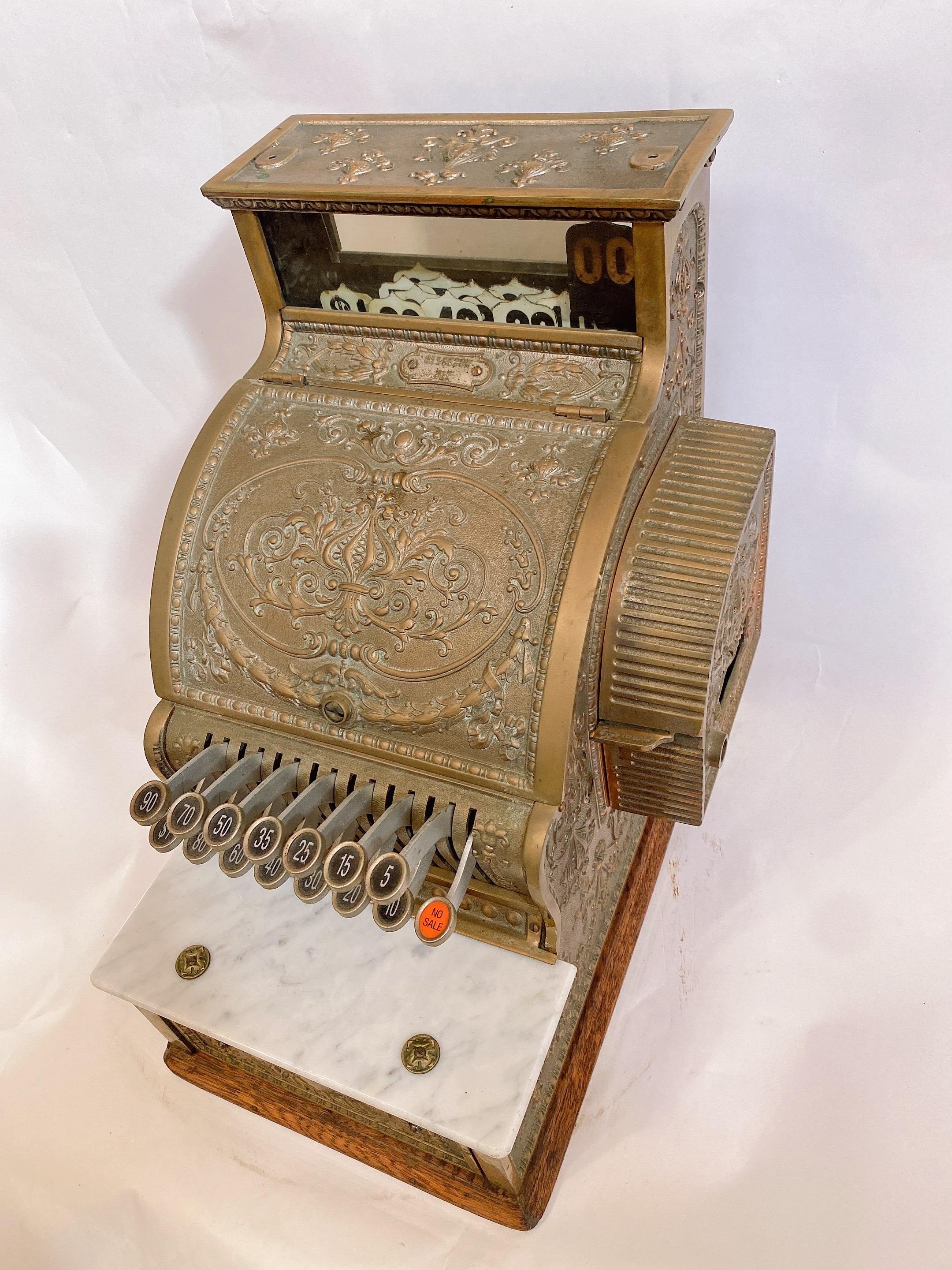 Other Early 1900s National Brass Cash Register