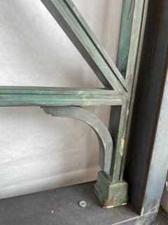 Early 1900's Patinated Bronze Garden Gate Door/ Pedestrian Gate