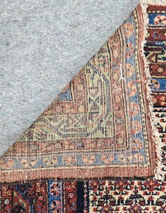 Early 1900s Persian Malayer Rug (Boteh Design) 4x6