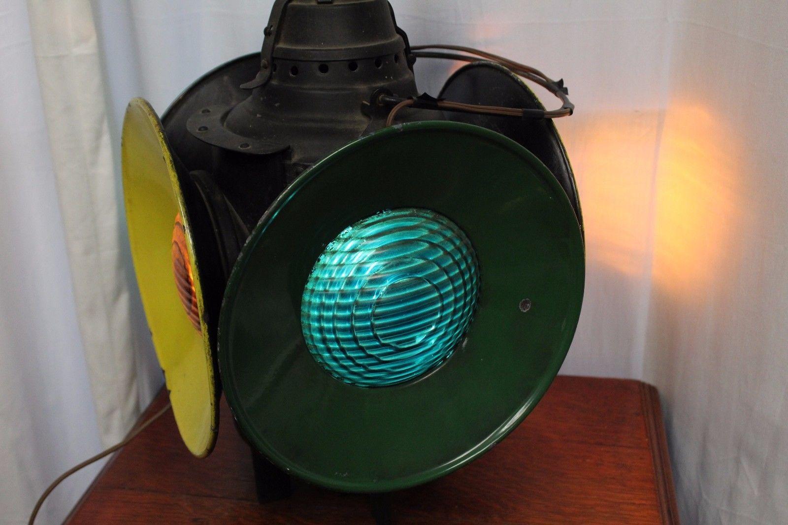 Early 1900s Railway Switch Lamp Railroad Light For Sale 1