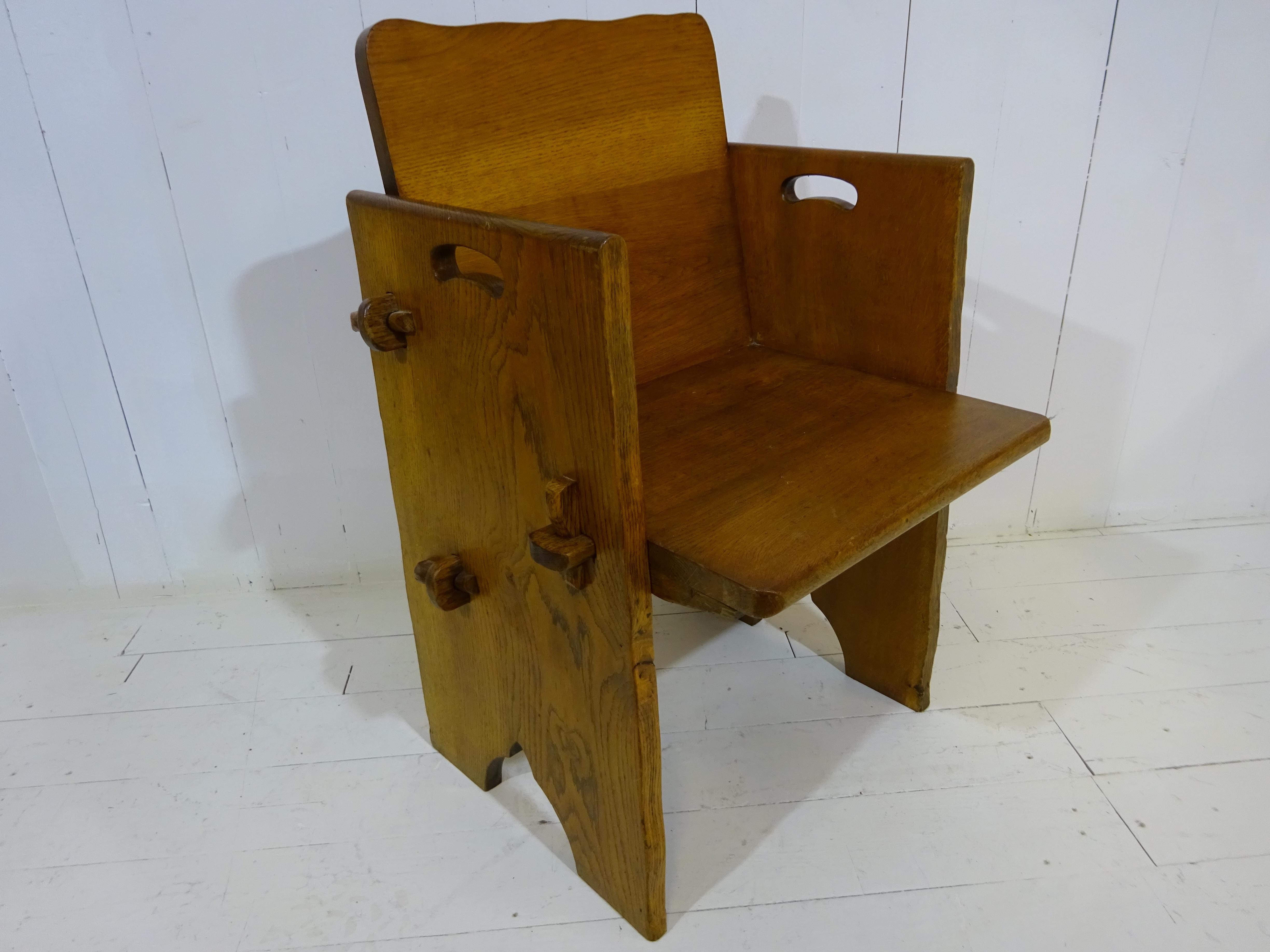 Altar or Monks Chair



Fabulous high quality church chair. 



Dated circa early 1900's the chair is a high quality item made from the finest oak and finished with a light varnish. Hand crafted the chair is solid, supportive and very