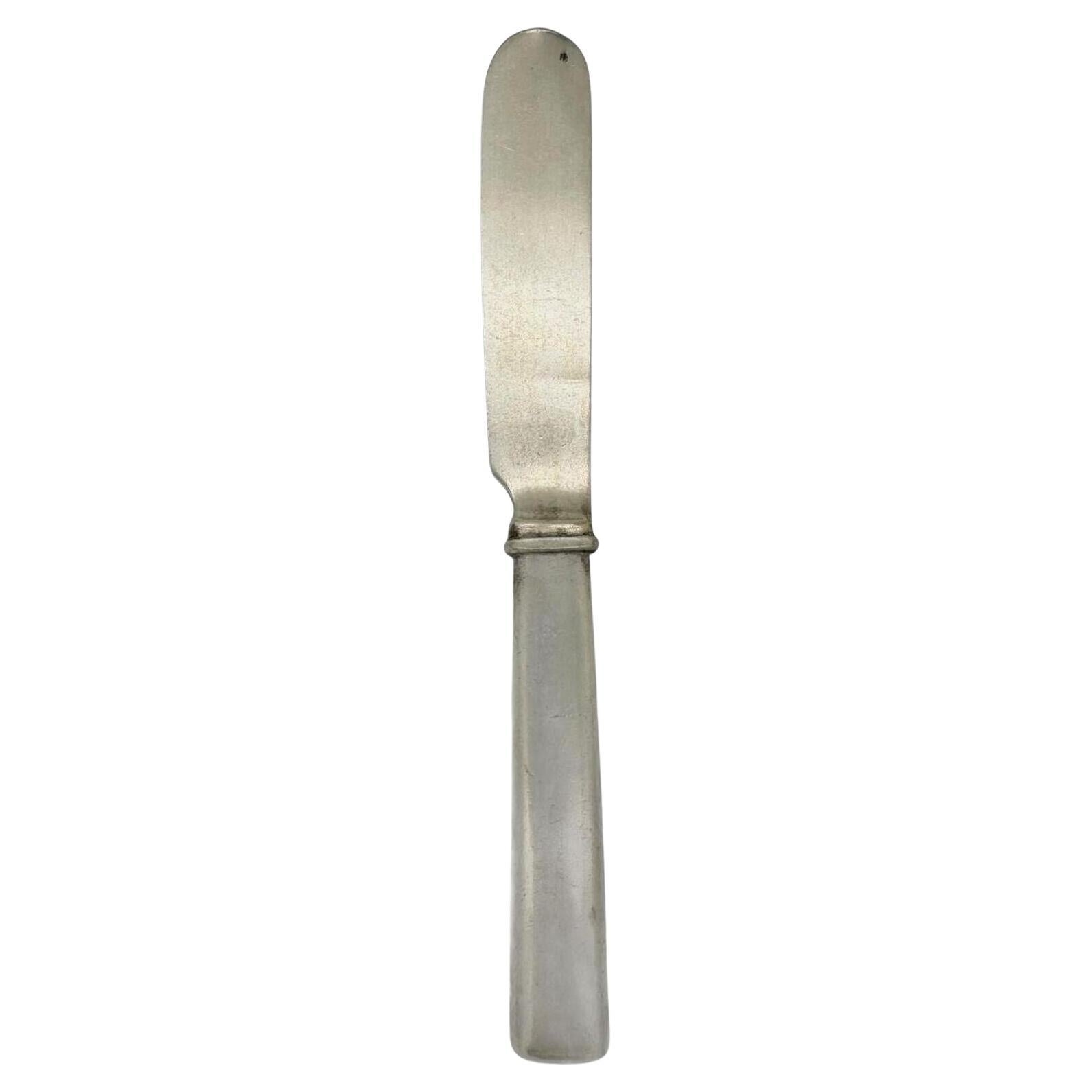 Early 1900's Sterling Silver Bread Knife Washington House by Gooding Boston For Sale