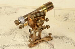 Early 1900s Telescope Diopter Praetorian Tablet Secretan Paris Antique Surveyor