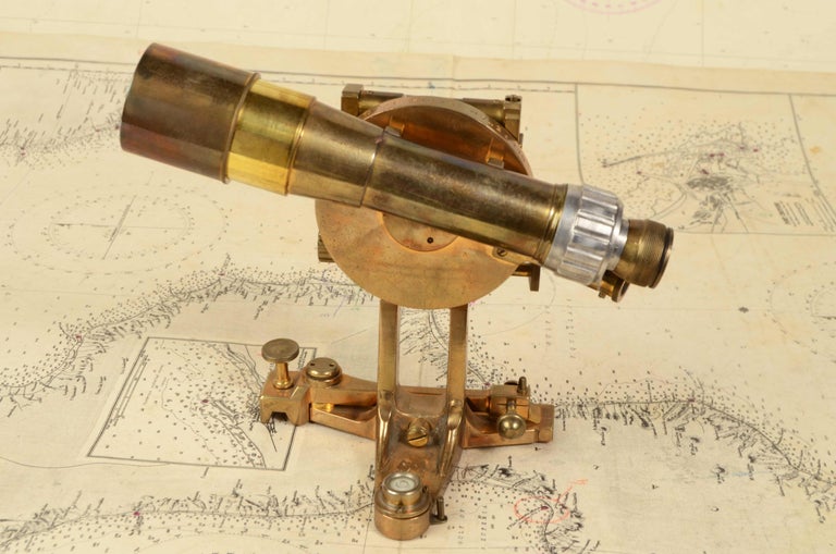 Early 1900s Telescope Diopter Praetorian Tablet Secretan Paris Antique