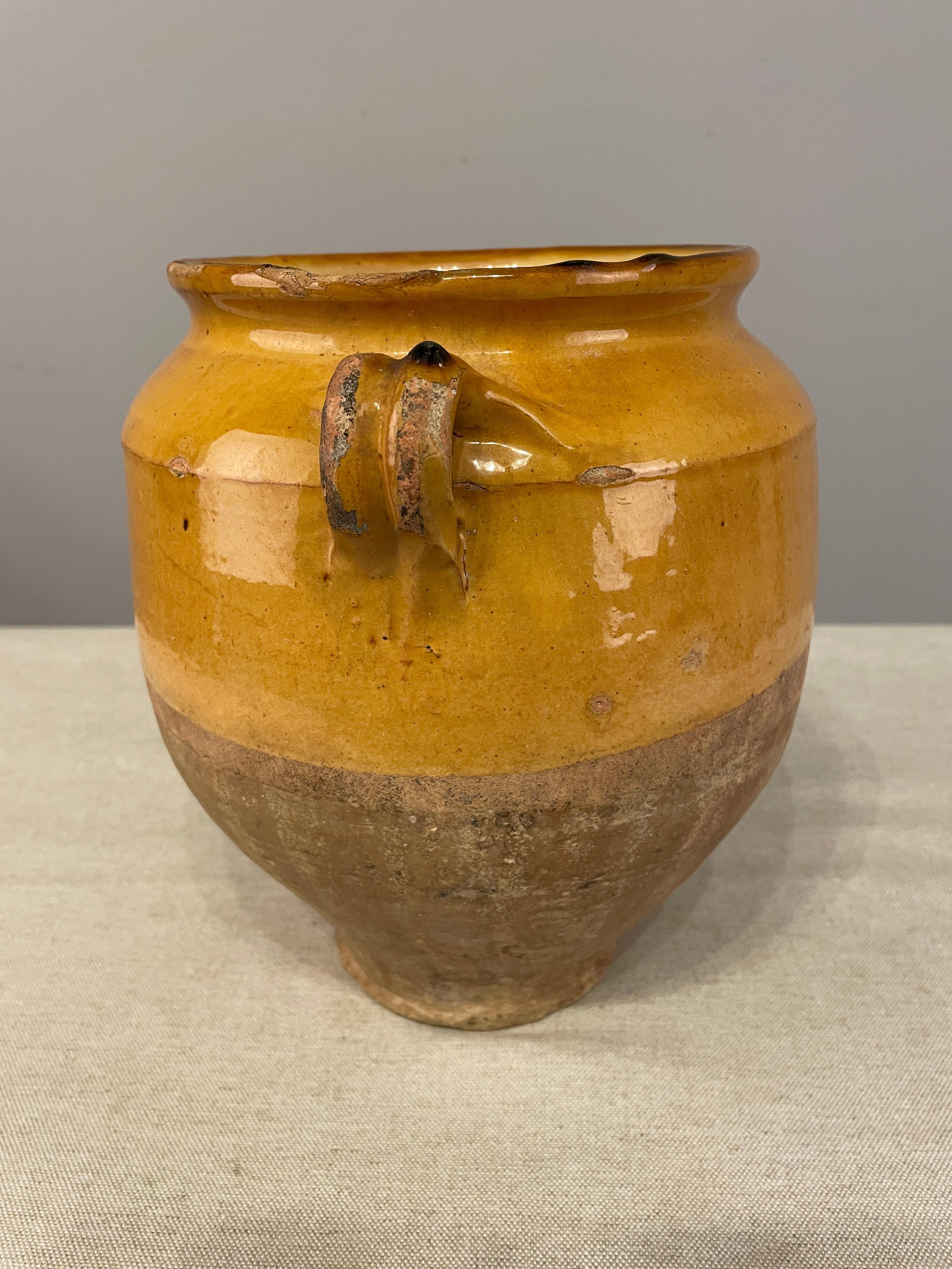 Hand-Crafted Early 1900's Terracotta Pot à Confit or Urn