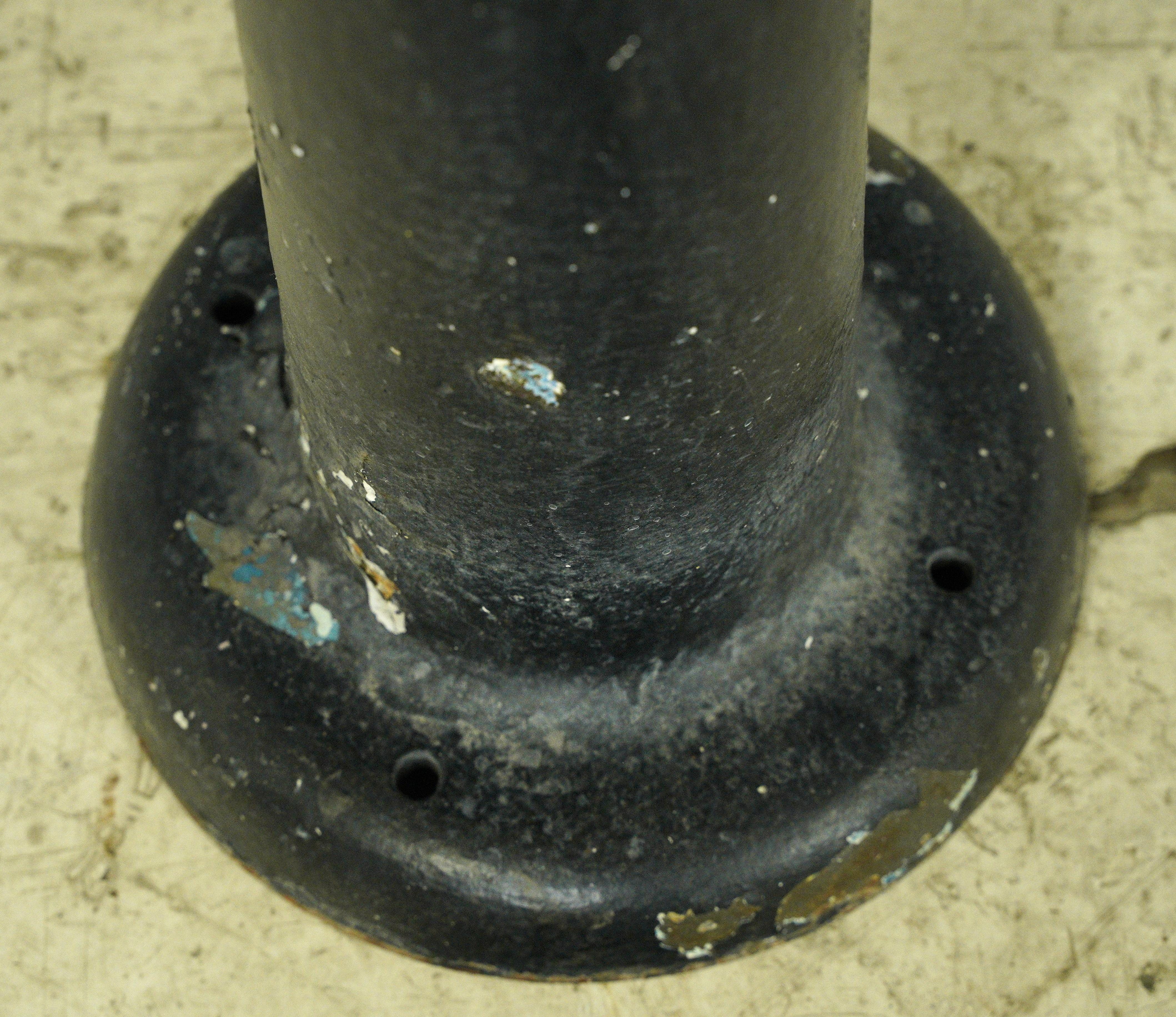 Industrial Early 1900s Trough Gang Sink with Original Pedestal Legs