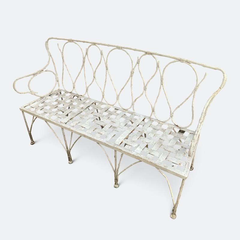 french garden bench