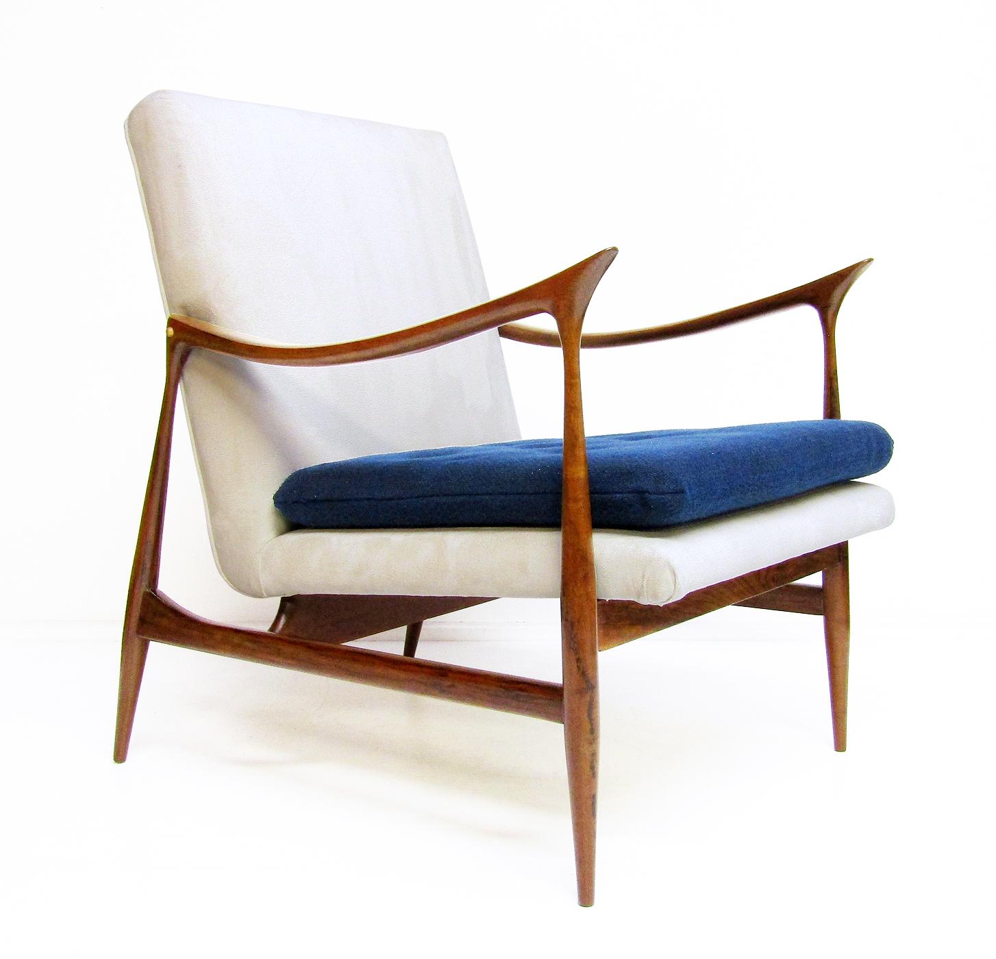 Early 1950s Brazilian Dinamarquesa Chair in Palisander by Jorge Zalszupin 3