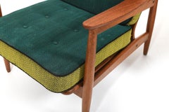 Pareja de sillones daneses de principios de los 50 en roble y teca