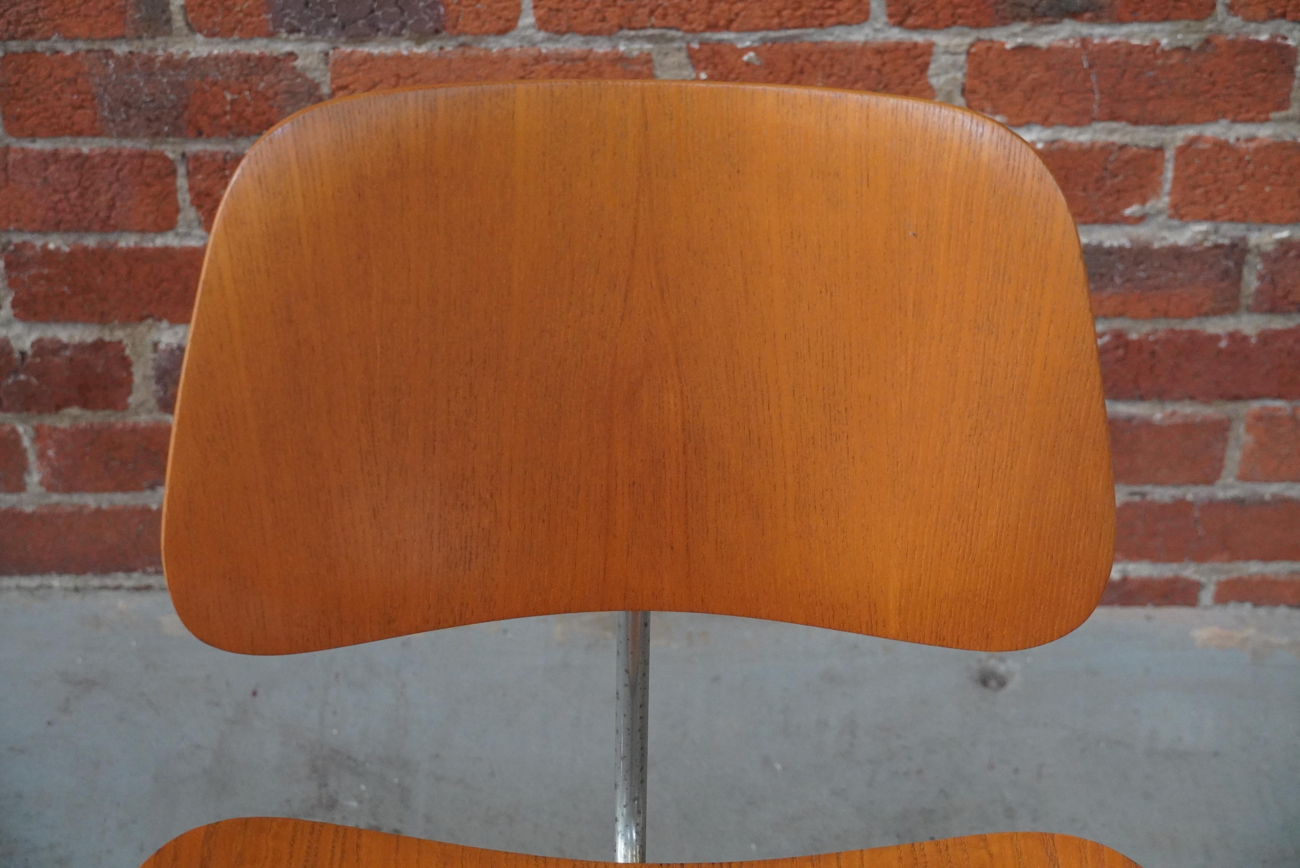 Début des années 1950 Eames DCM (Dining Chair Metal) en vente 5