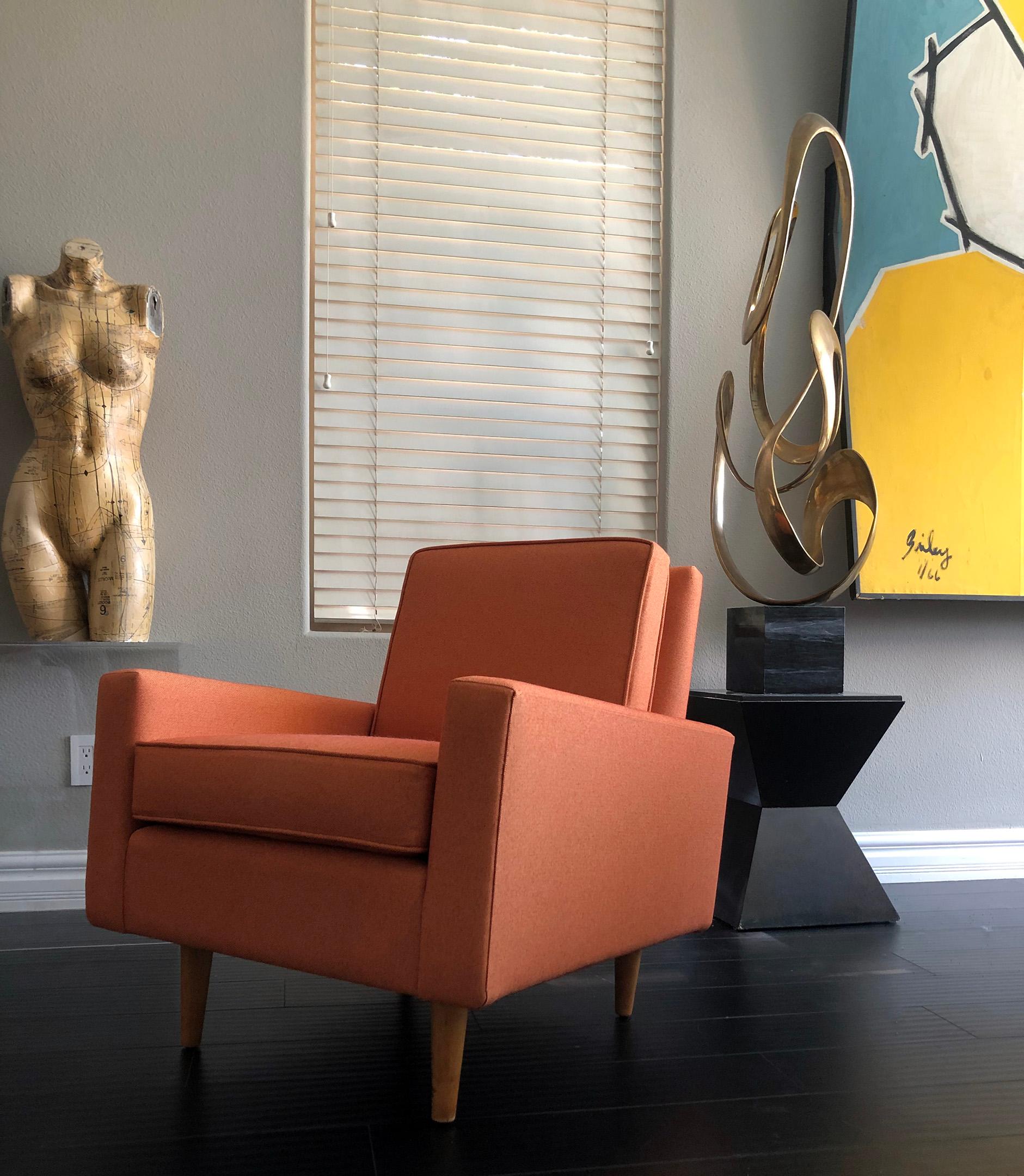 Early 1950s Florence Knoll Lounge Chair 1