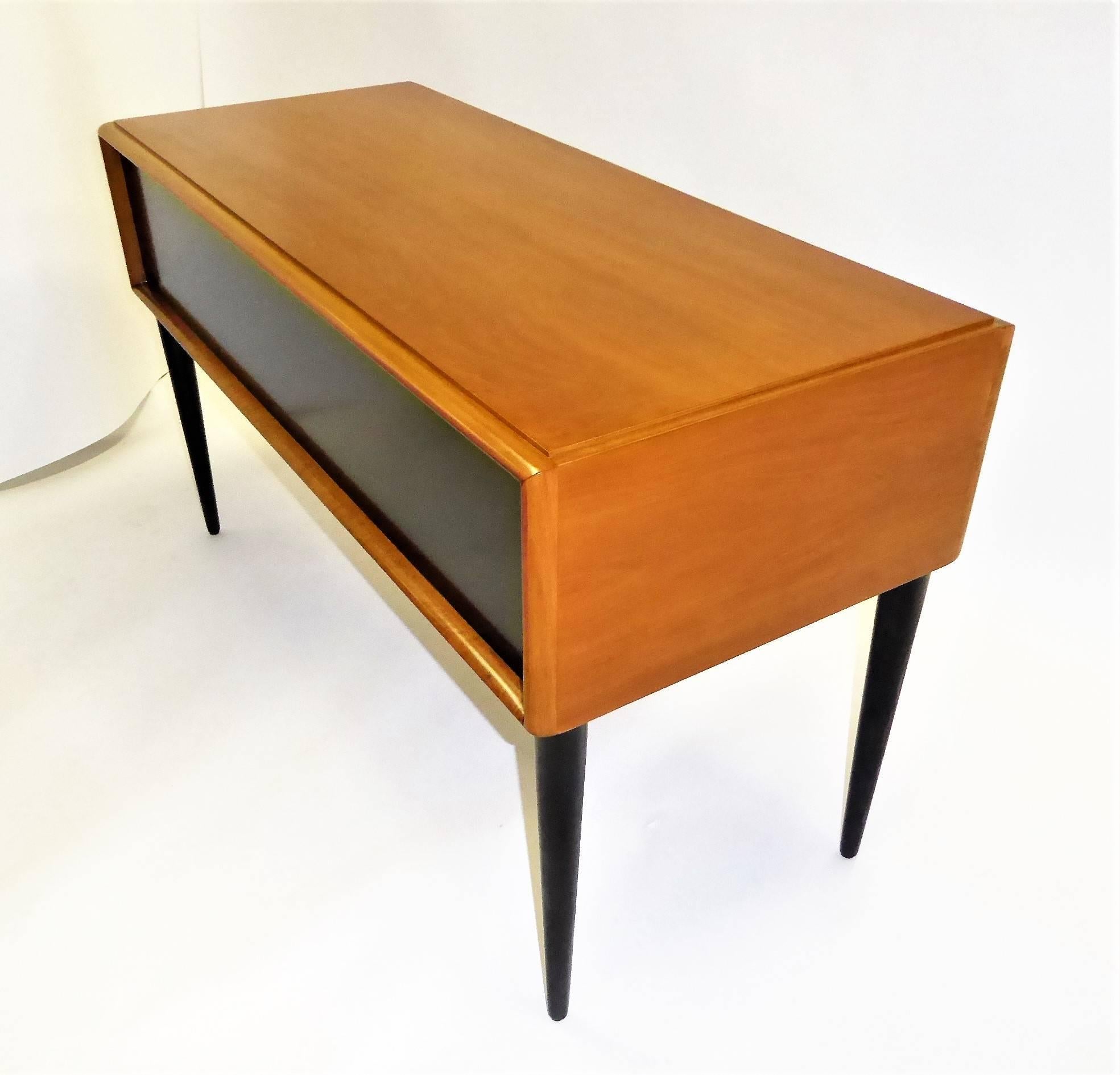 Vanité de bureau Paul Frankl du début des années 1950 pour les meubles John Stuart Johnson 5