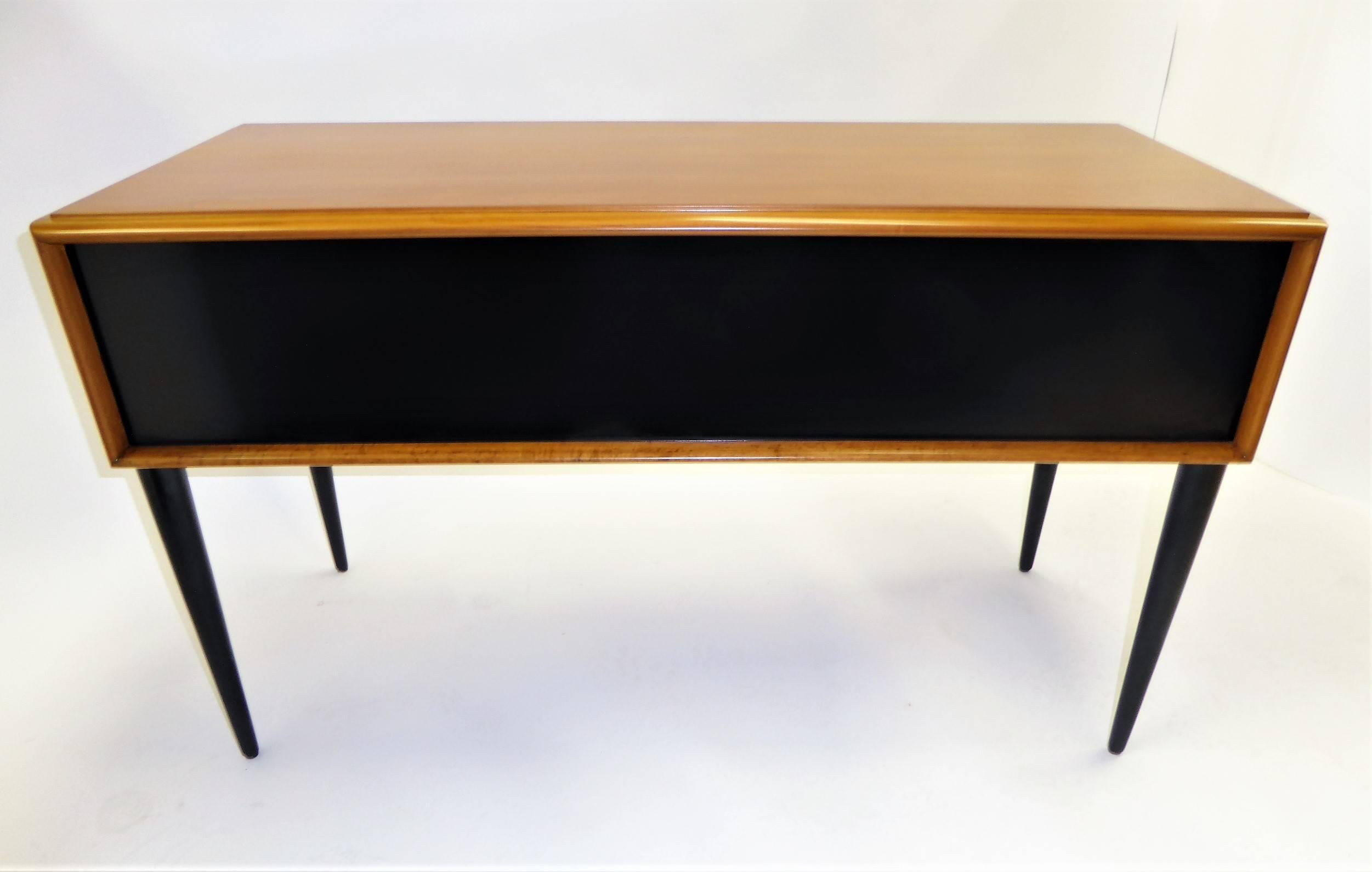 Vanité de bureau Paul Frankl du début des années 1950 pour les meubles John Stuart Johnson 8