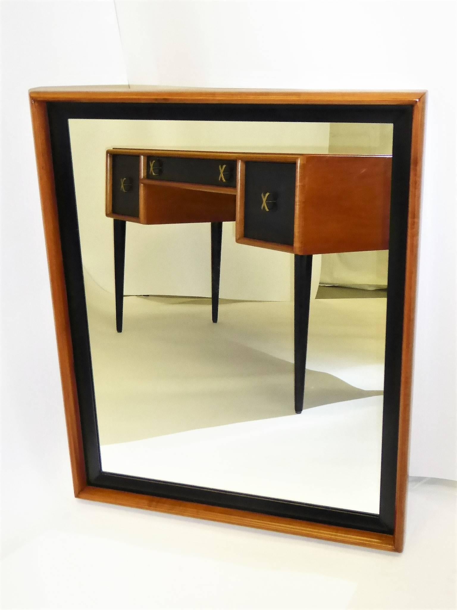 Vanité de bureau Paul Frankl du début des années 1950 pour les meubles John Stuart Johnson 11