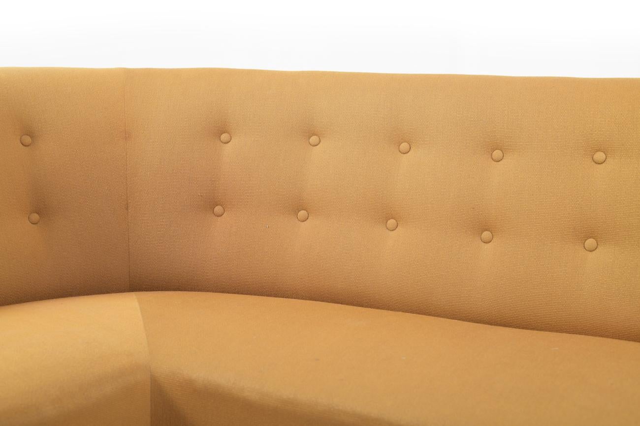 Early 1950s Rare Danish Corner Sofa For Sale 3
