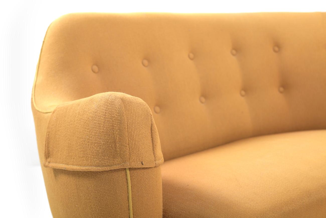 Early 1950s Rare Danish Corner Sofa For Sale 2