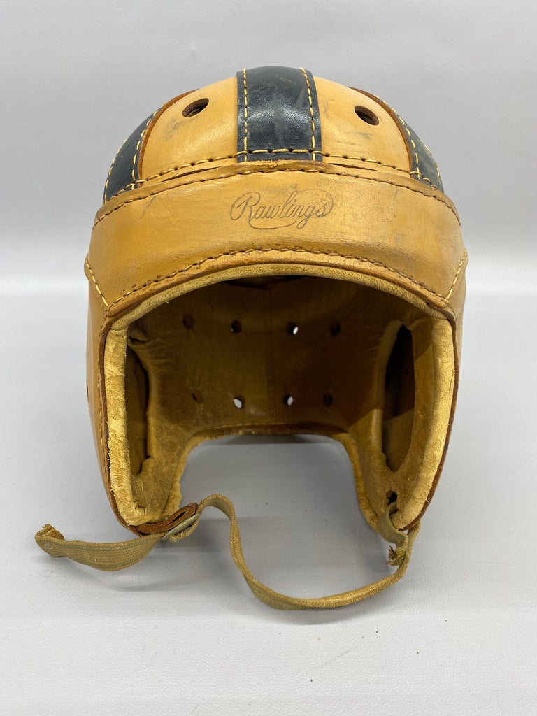 Early 1950s Rawlings Leather Youth Football Helmet at 1stDibs Early 1950s Rawlings Leather Youth Football Helmet at 1stDibs