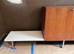 Primi anni ’50: mobile / credenza “Thin Edge” in palissandro di George Nelson / Herman Miller