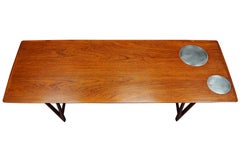 Teakholz-Couchtisch von Kurt Østervig aus den frühen 1950er Jahren