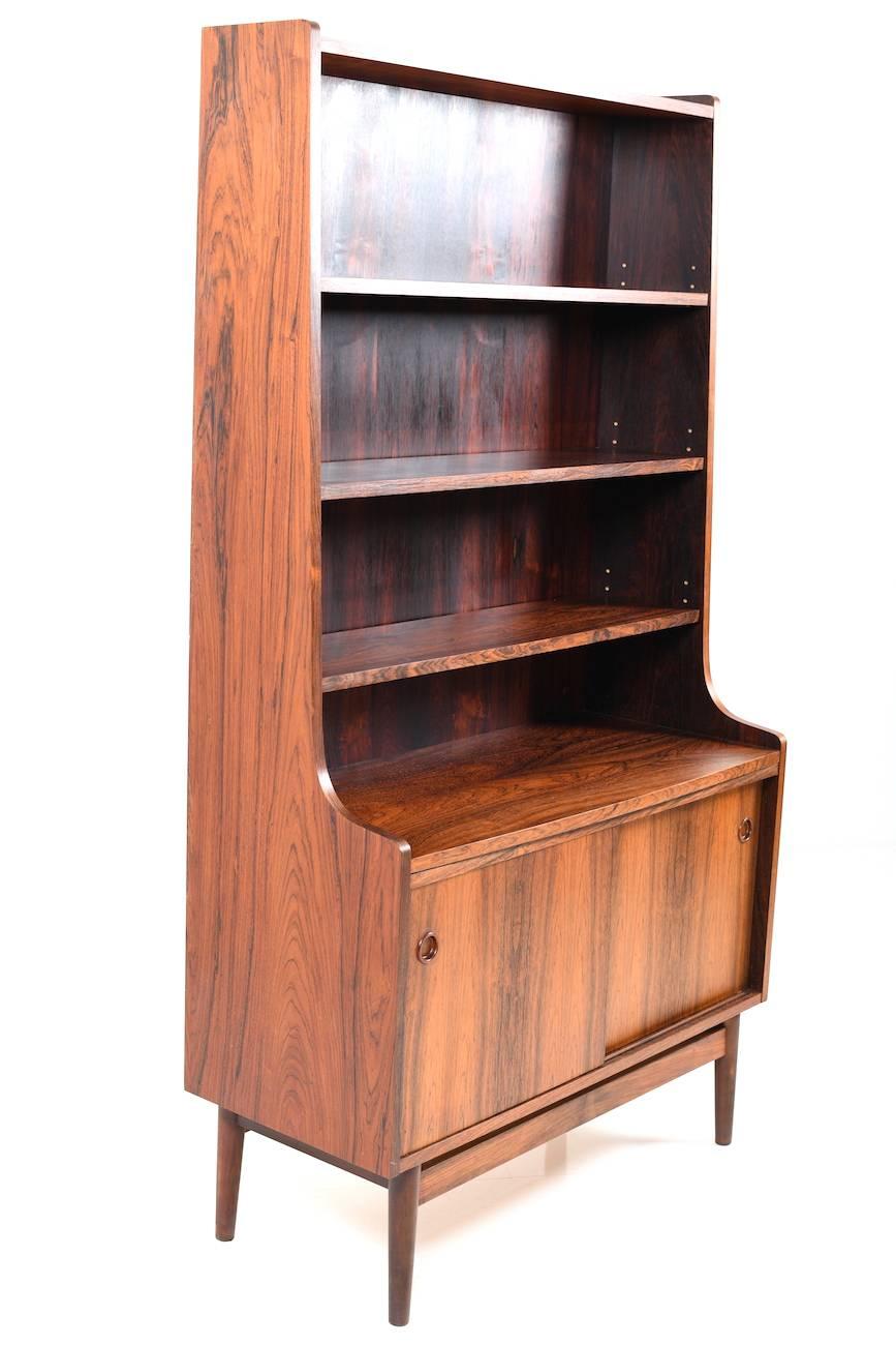 Early 1960s Danish Rosewood Cabinet For Sale 5