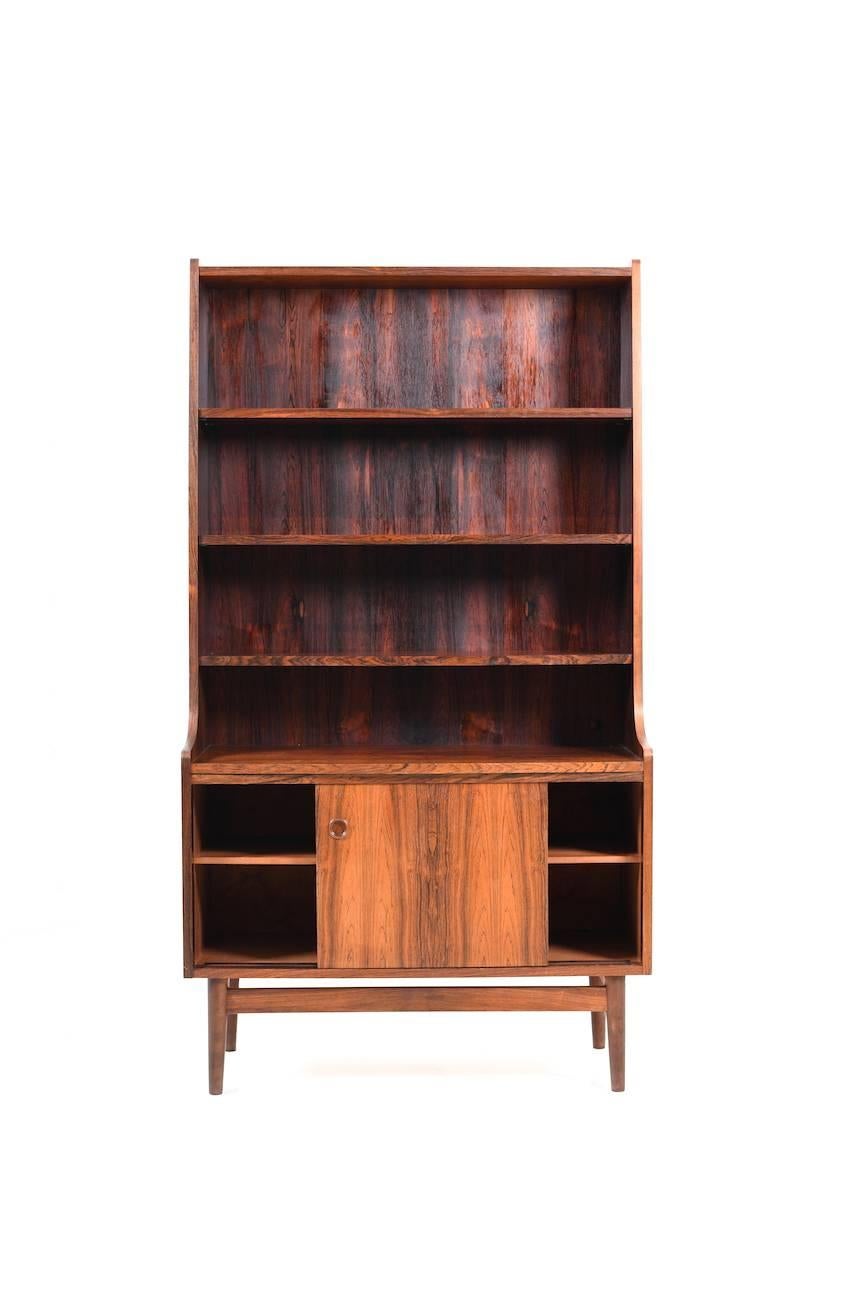 Mid-20th Century Early 1960s Danish Rosewood Cabinet For Sale