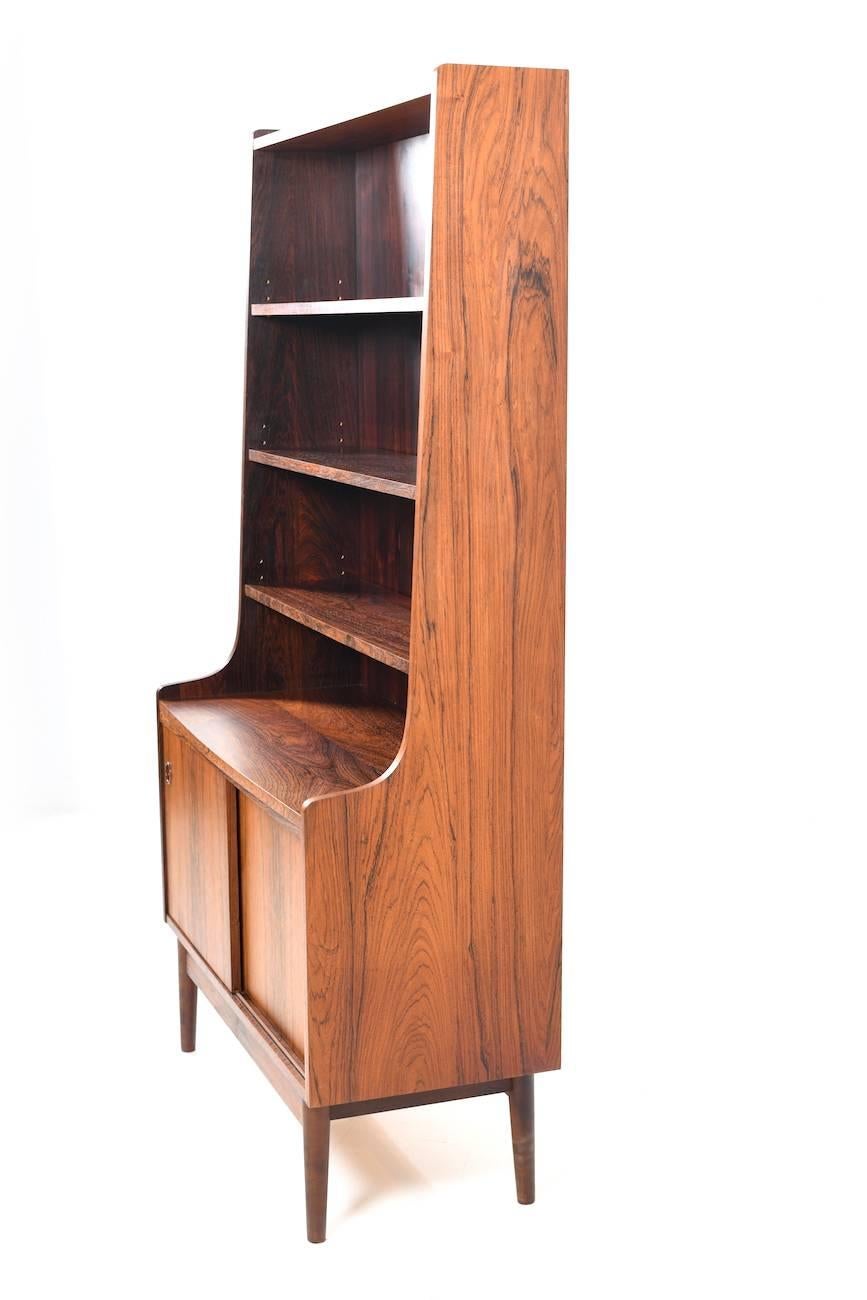 Early 1960s Danish Rosewood Cabinet For Sale 4