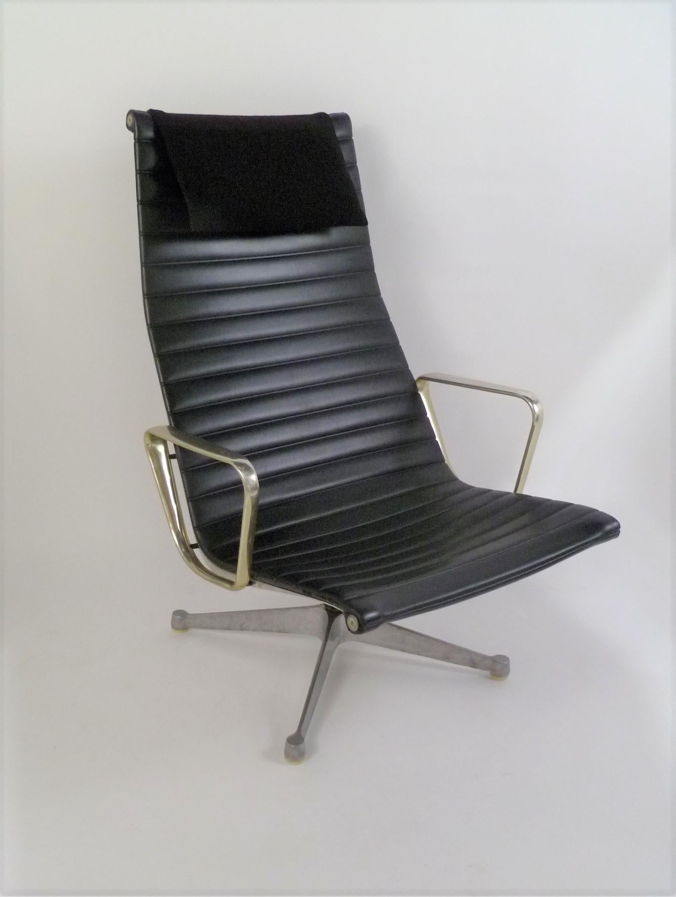 herman miller eames aluminum group lounge chair