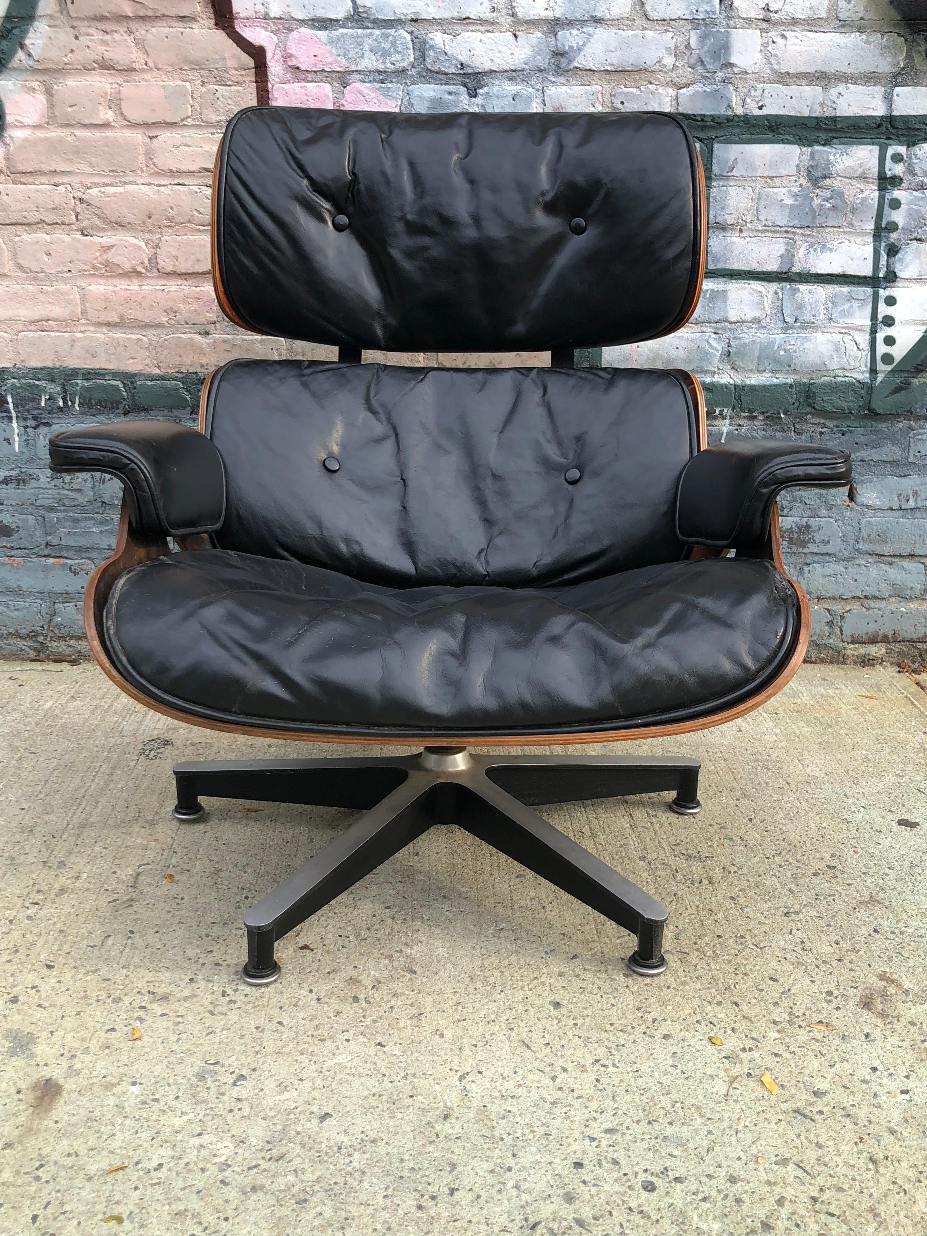 Early 1960s Herman Miller Eames Lounge Chair 3