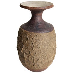 Early 1960s Robert Maxwell California Design Studio Art Pottery Vase Vessel